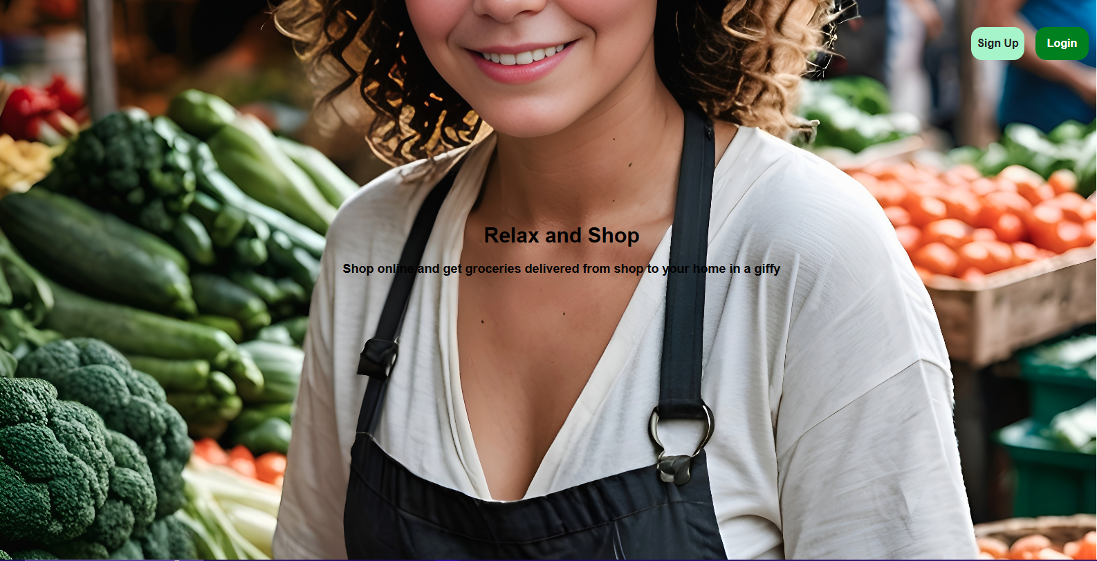 Certisfy grocery web app screenshot