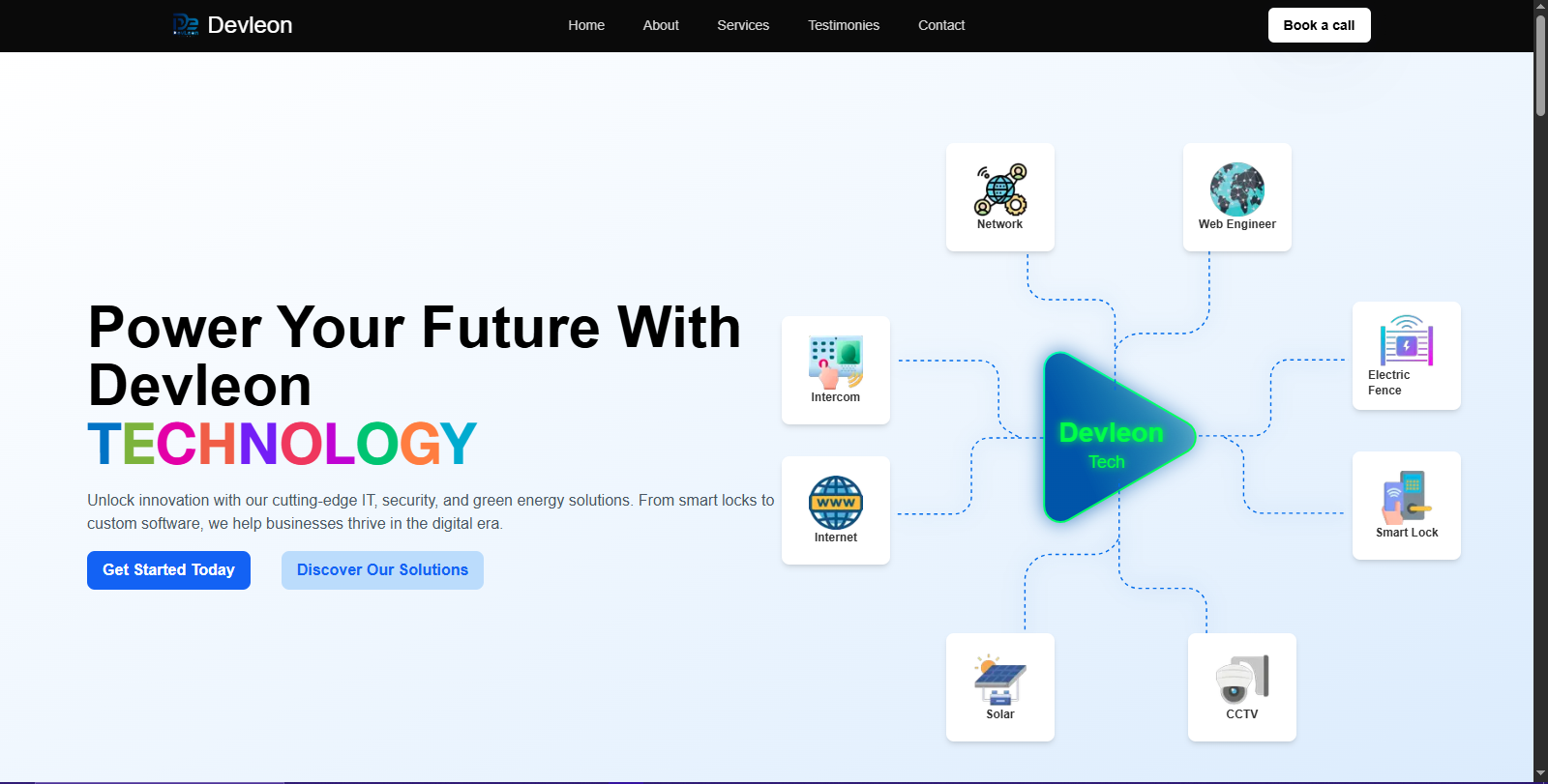Devleon Technology screenshot